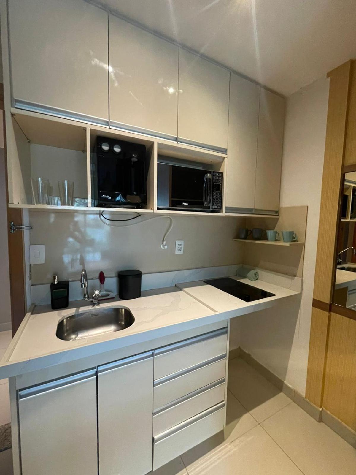 Estiloso Flat Brisas Do Lago Com Terraco Brasilia Exterior photo